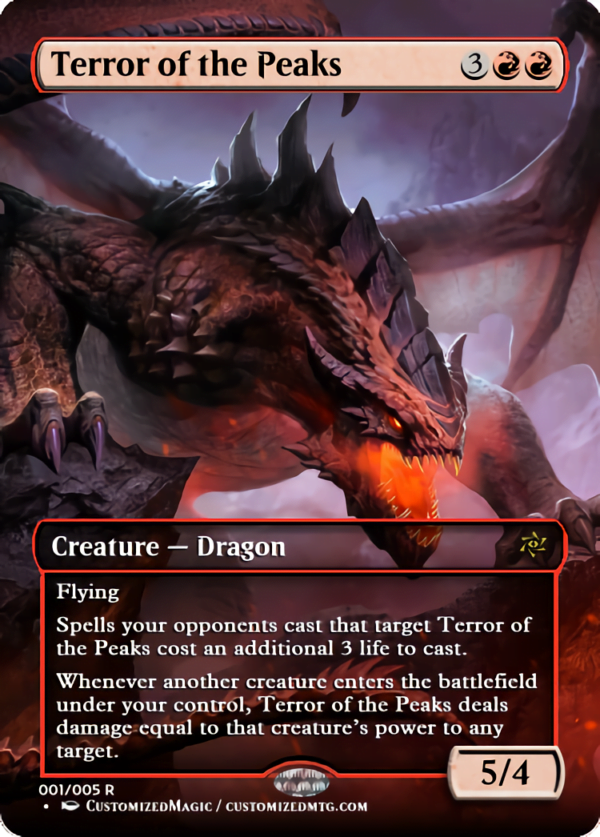 Terror of the Peaks | Terror of the Peaks | Magic the Gathering Proxy Cards