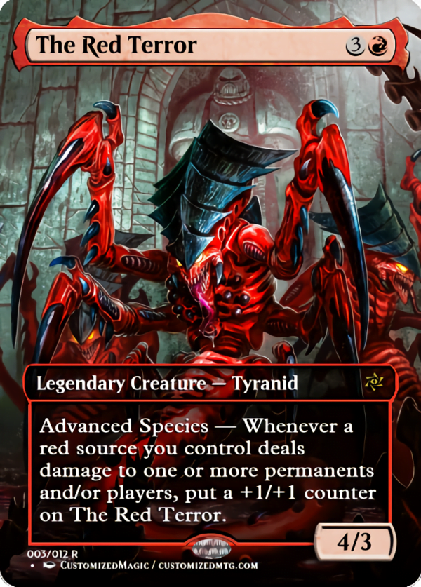 Universes Beyond: Warhammer 40,000 Commander | The Red Terror | Magic the Gathering Proxy Cards