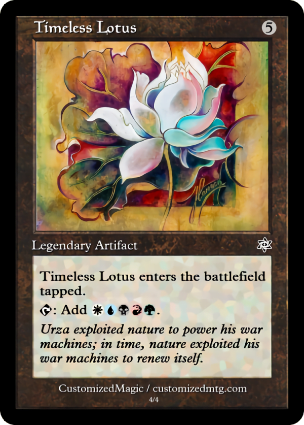 Timeless Lotus | Timeless Lotus.3 | Magic the Gathering Proxy Cards
