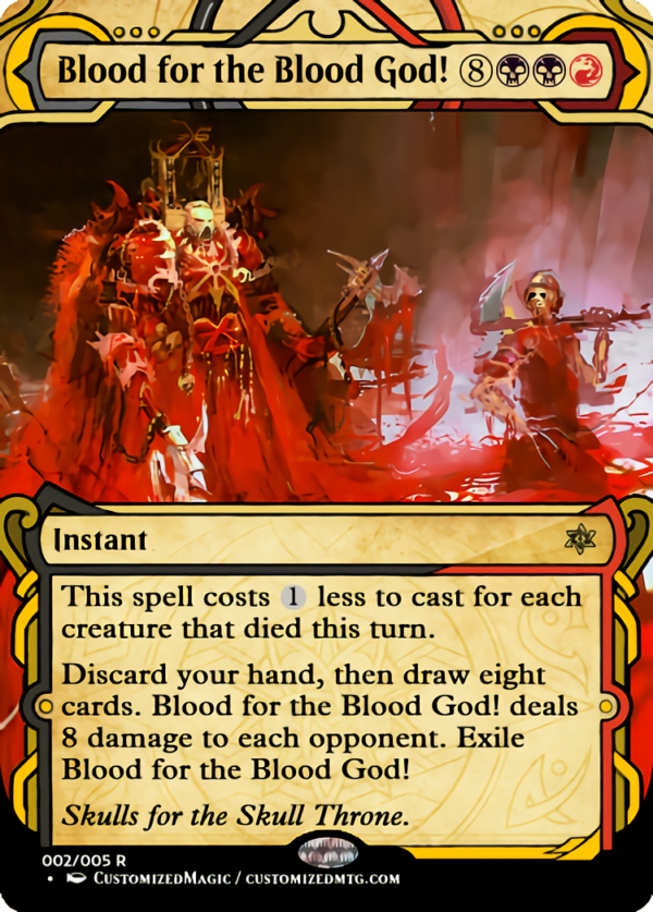 Blood for the Blood God!