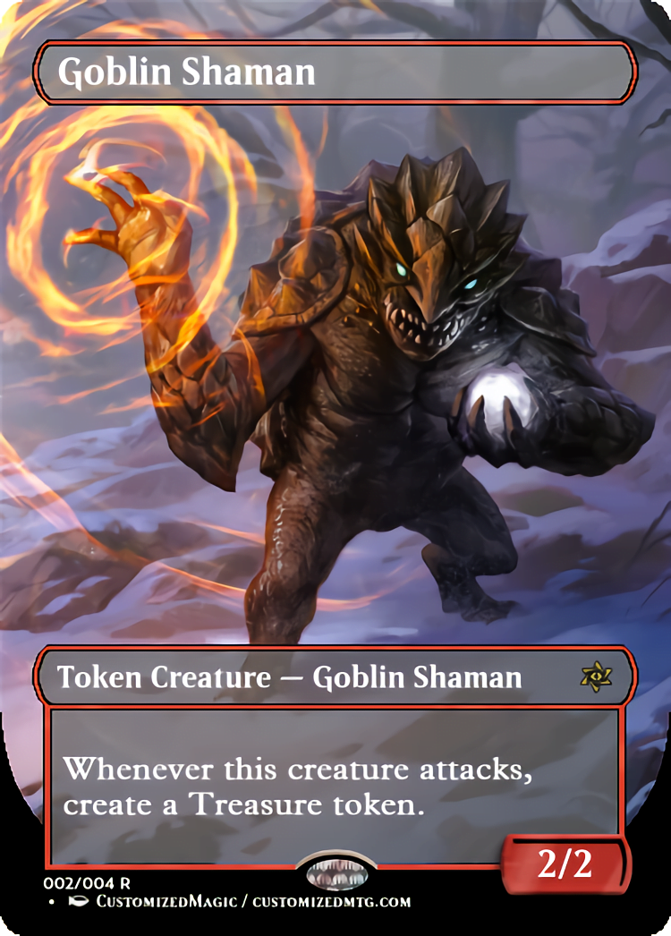 Goblin Shaman Token | Goblin Shaman.1 | Magic the Gathering Proxy Cards