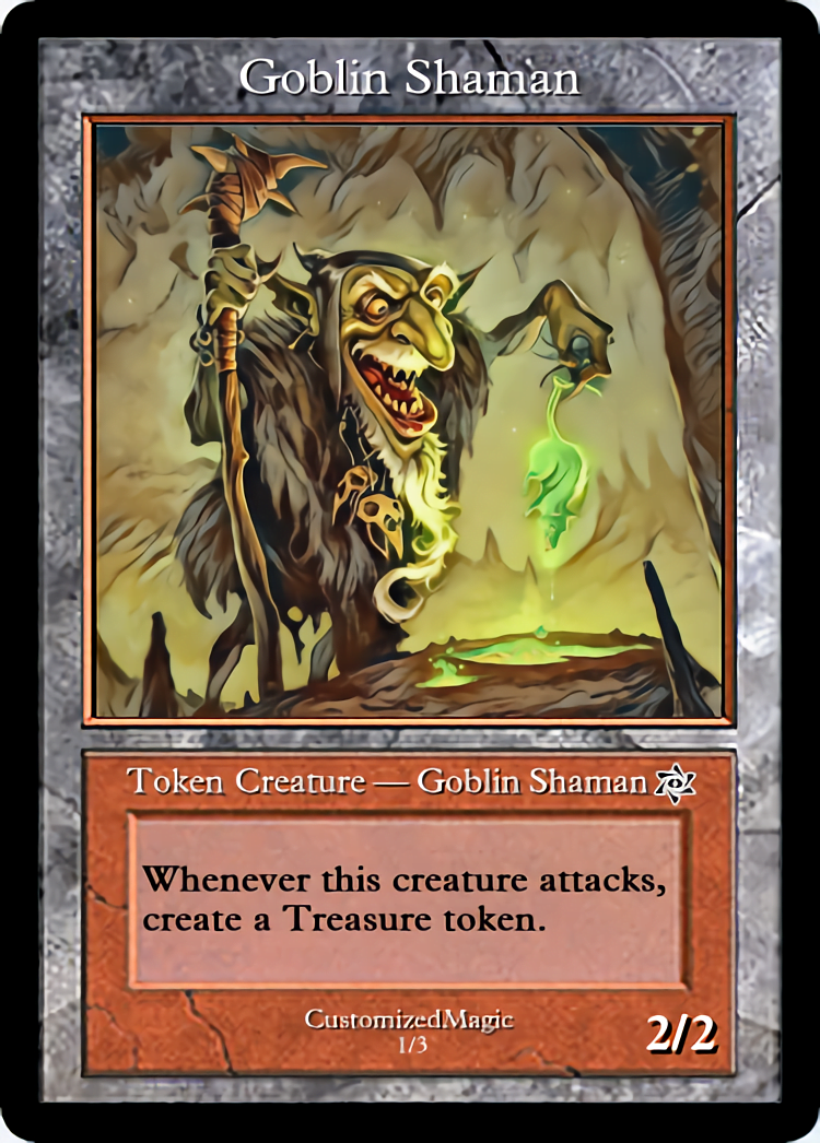 Goblin Shaman Token | Goblin Shaman.3 | Magic the Gathering Proxy Cards