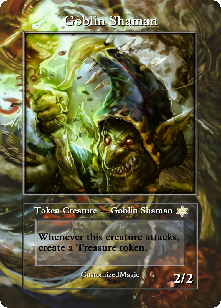 Goblin Shaman Token | Goblin Shaman.4 | Magic the Gathering Proxy Cards
