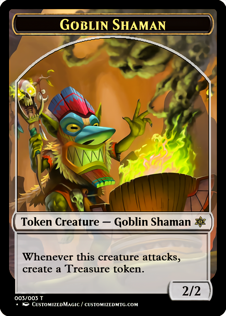 Goblin Shaman Token | Goblin Shaman.5 | Magic the Gathering Proxy Cards
