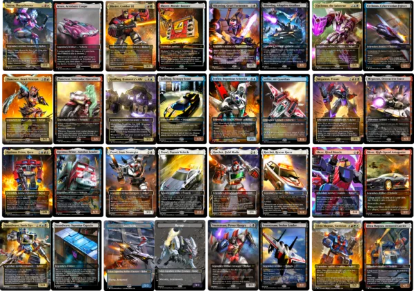 Transformers Commander Set