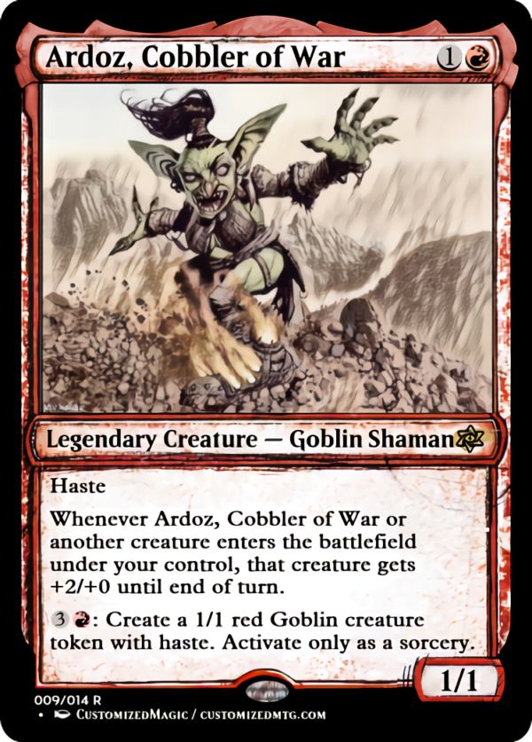 Jumpstart 2022 Commanders | Ardoz Cobbler of War | Magic the Gathering Proxy Cards
