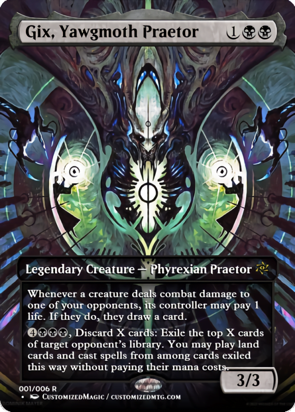 Gix, Yawgmoth Praetor | Gix Yawgmoth Praetor | Magic the Gathering Proxy Cards