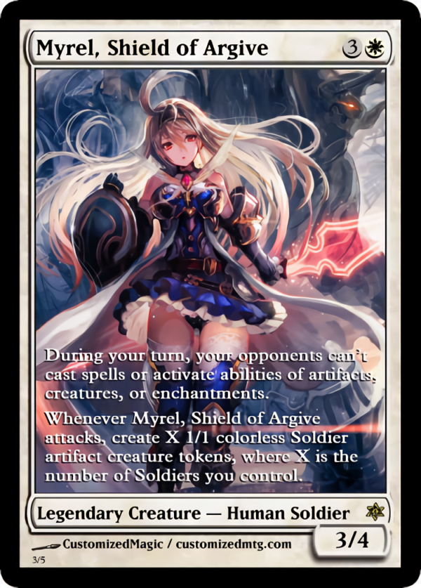 Myrel, Shield of Argive | Myrel Shield of Argive.2 | Magic the Gathering Proxy Cards