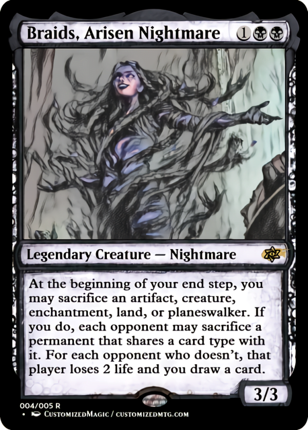 Braids, Arisen Nightmare | Braids Arisen Nightmare.3 | Magic the Gathering Proxy Cards
