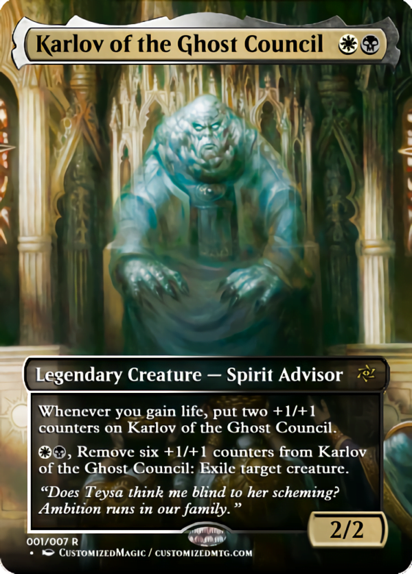 Karlov of the Ghost Council | Karlov of the Ghost Council | Magic the Gathering Proxy Cards