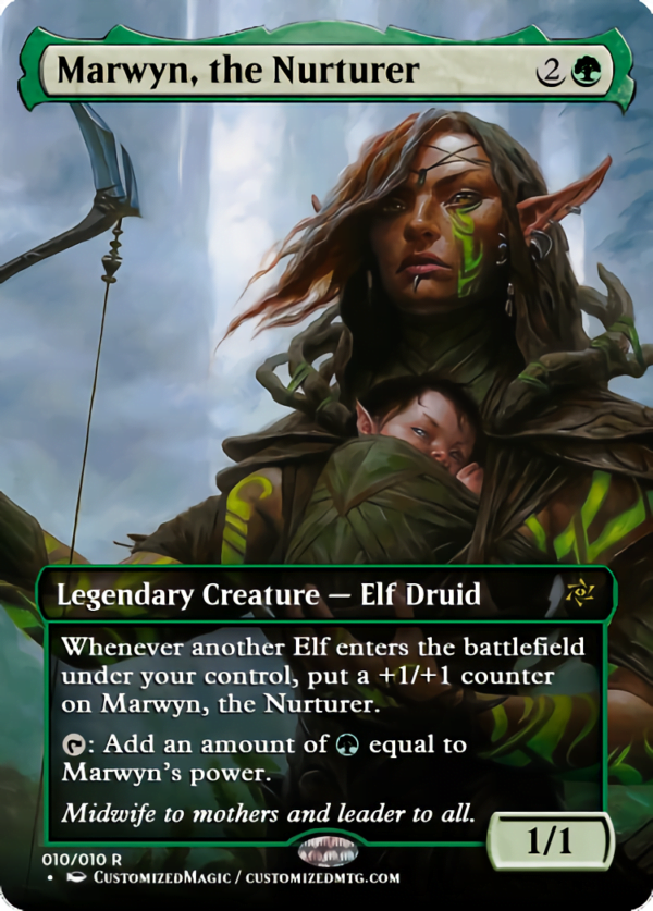 Marwyn, the Nurturer | Marwyn the Nurturer.9 | Magic the Gathering Proxy Cards
