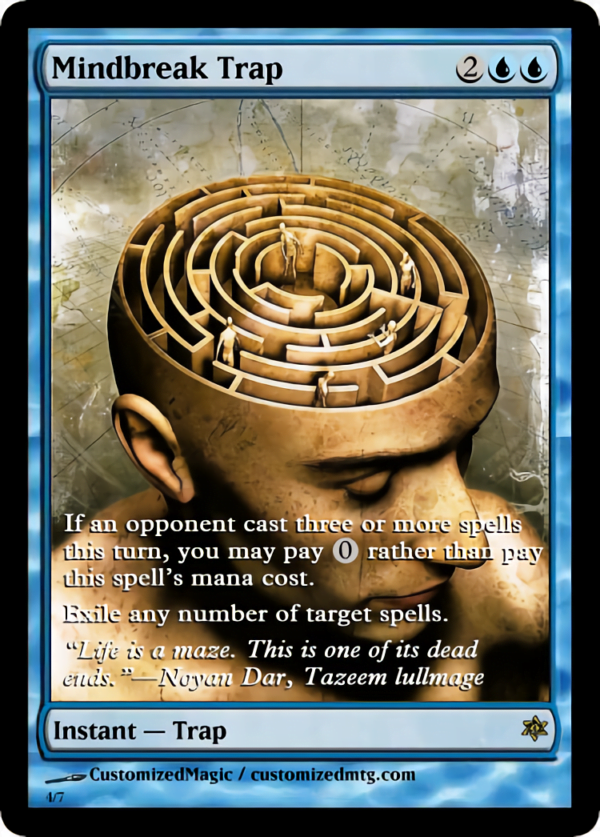 Mindbreak Trap | Mindbreak Trap.3 | Magic the Gathering Proxy Cards
