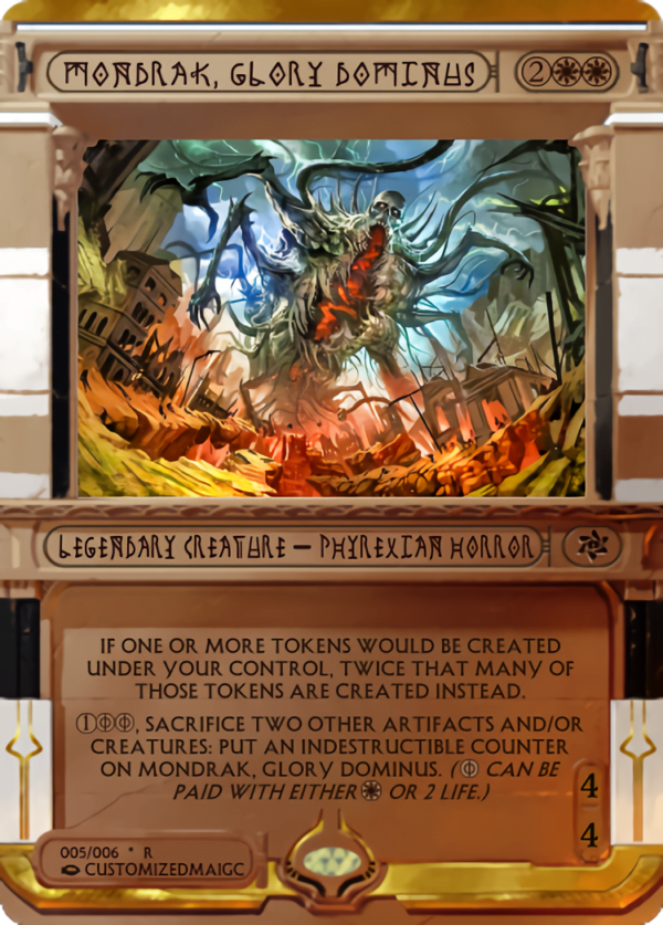 Mondrak, Glory Dominus | Mondrak Glory Dominus.4 1 | Magic the Gathering Proxy Cards