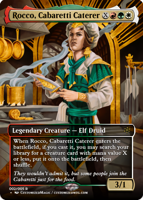 Rocco, Cabaretti Caterer | Rocco Cabaretti Caterer.1 | Magic the Gathering Proxy Cards