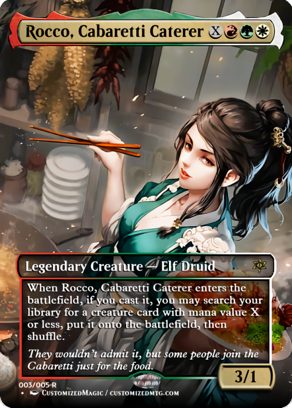 Rocco, Cabaretti Caterer | Rocco Cabaretti Caterer.2 | Magic the Gathering Proxy Cards