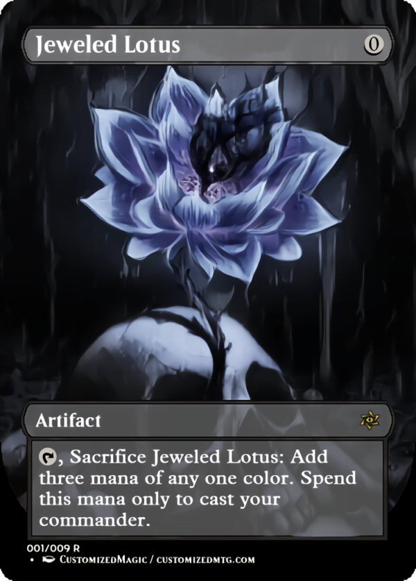 Phyrexian Oil Mana Rocks | Jeweled Lotus | Magic the Gathering Proxy Cards