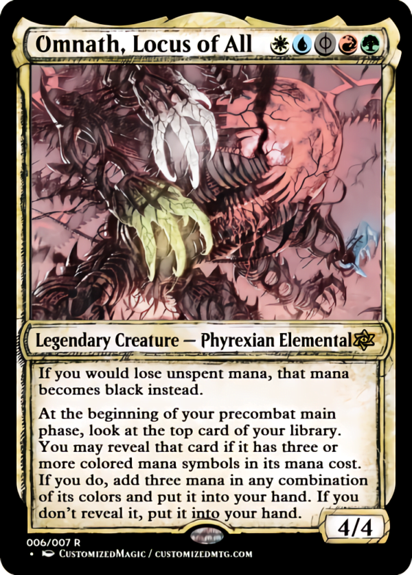 Omnath, Locus of All | Omnath Locus of All.5 | Magic the Gathering Proxy Cards