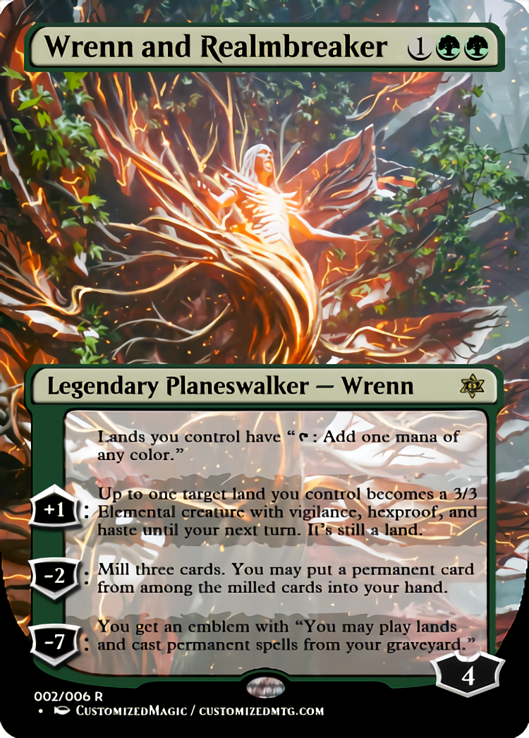 Wrenn And Realmbreaker | Magic The Gathering Proxy Cards