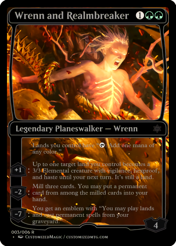 Wrenn and Realmbreaker | Wrenn and Realmbreaker.2 | Magic the Gathering Proxy Cards