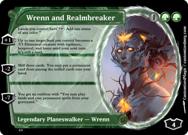 Wrenn and Realmbreaker | Wrenn and Realmbreaker.3 | Magic the Gathering Proxy Cards