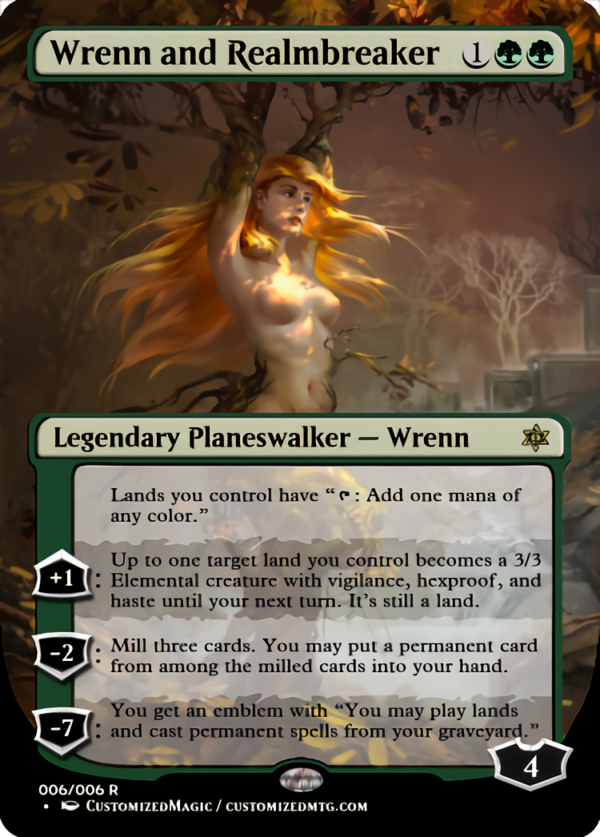Wrenn and Realmbreaker | Wrenn and Realmbreaker.5 | Magic the Gathering Proxy Cards