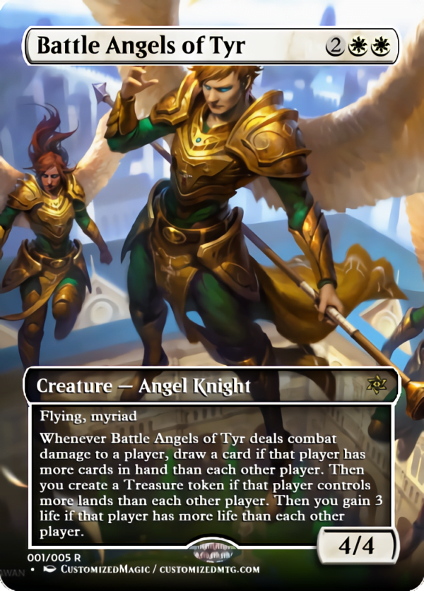 Battle Angels of Tyr | Battle Angels of Tyr | Magic the Gathering Proxy Cards