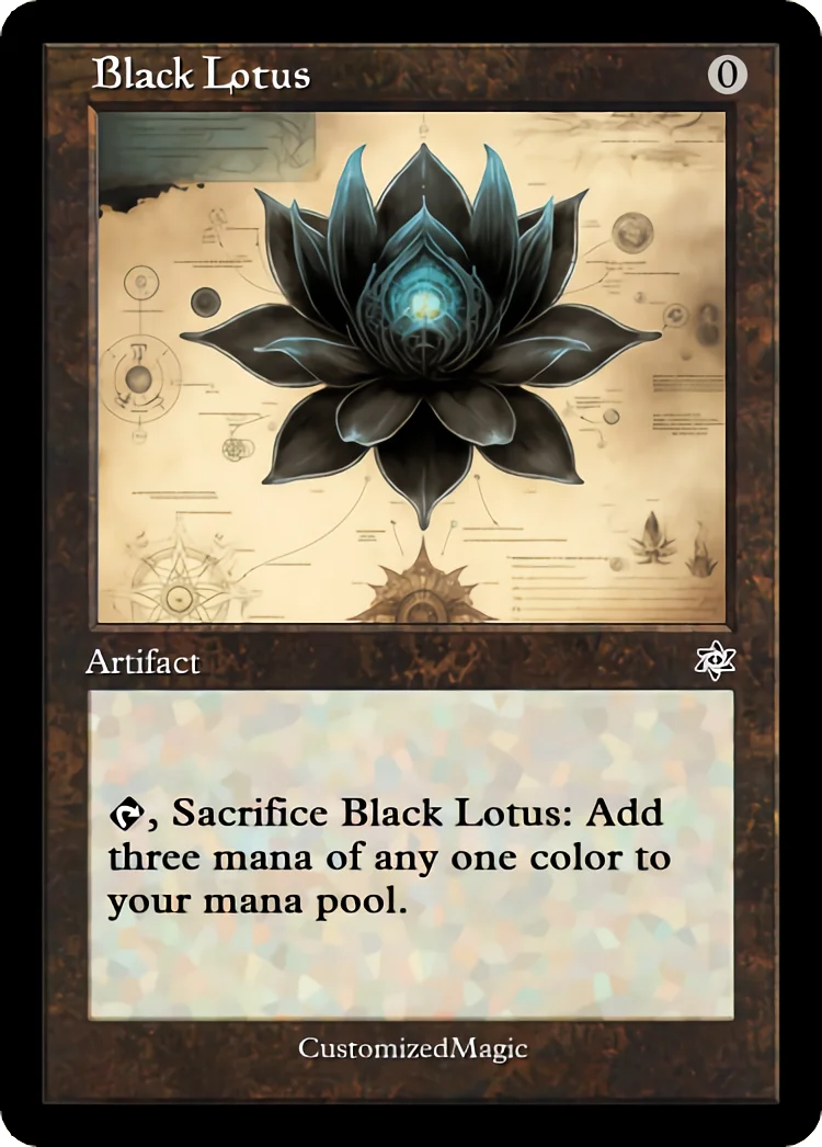 Black Lotus | Black Lotus 1 | Magic the Gathering Proxy Cards