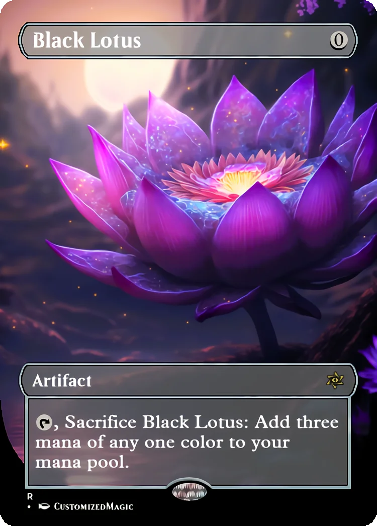 Black Lotus | Black Lotus 2 | Magic the Gathering Proxy Cards