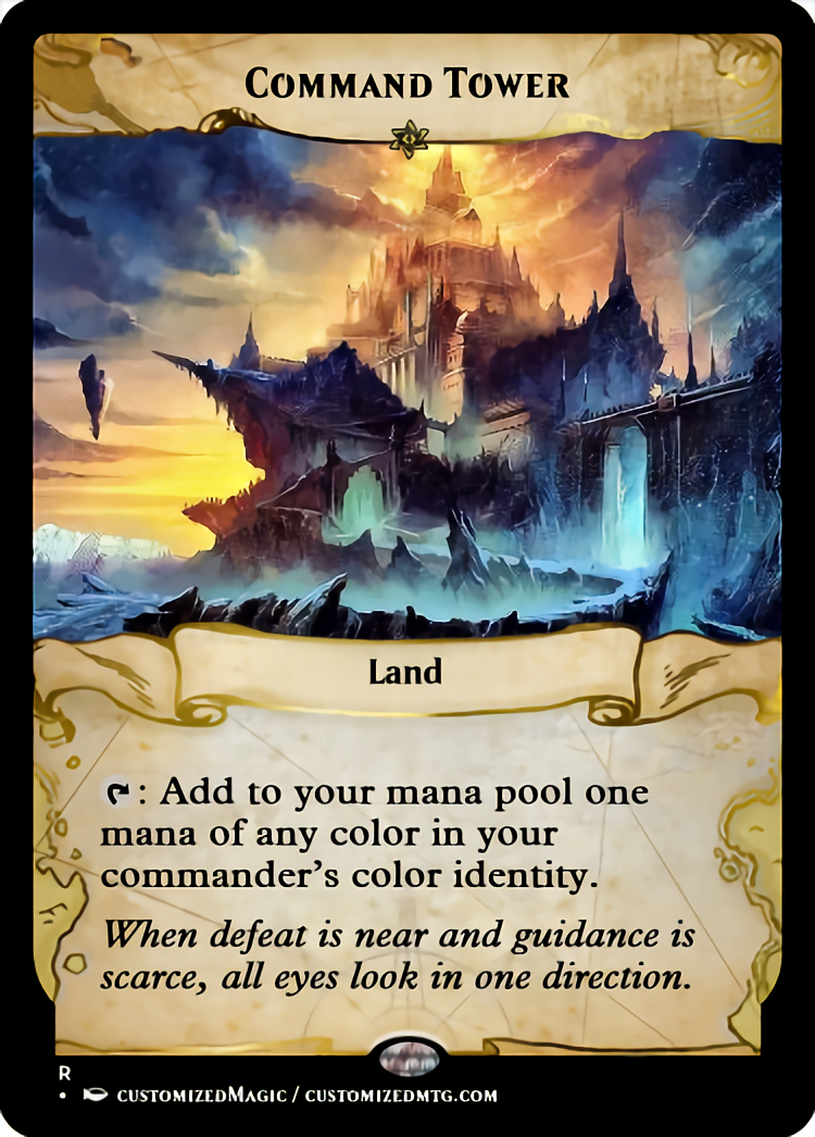 Command Tower | Command Tower 1 | Magic the Gathering Proxy Cards