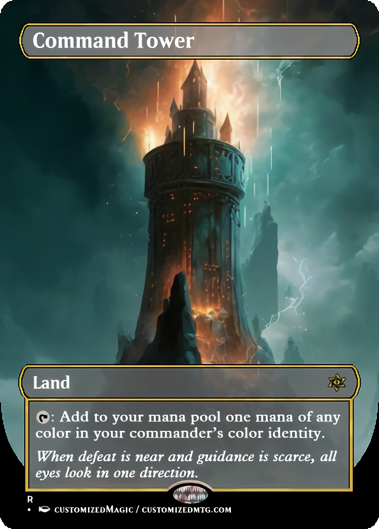Command Tower | Command Tower 2 | Magic the Gathering Proxy Cards