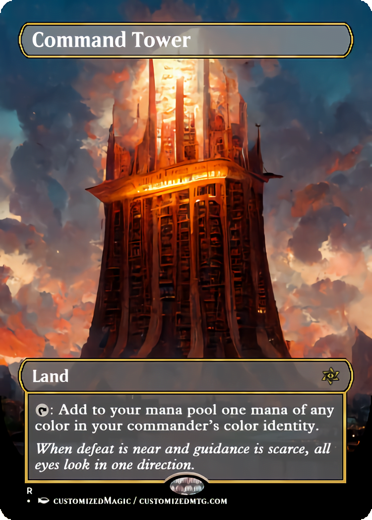 Command Tower | Command Tower 3 | Magic the Gathering Proxy Cards