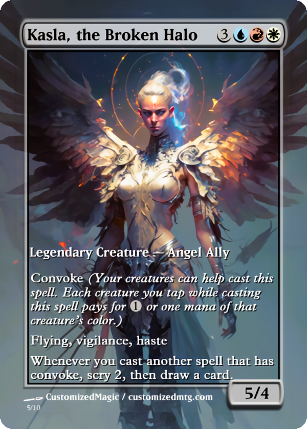 March of the Machine Commanders | Kasla the Broken Halo | Magic the Gathering Proxy Cards