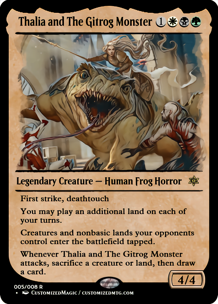 Cards - Thalia and The Gitrog Monster