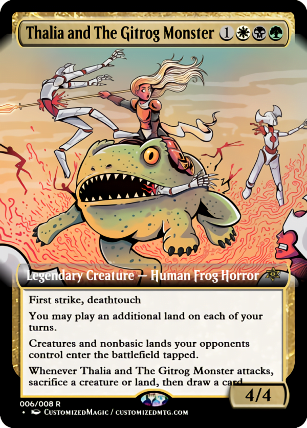 Thalia and The Gitrog Monster | Thalia and The Gitrog Monster.5 | Magic the Gathering Proxy Cards