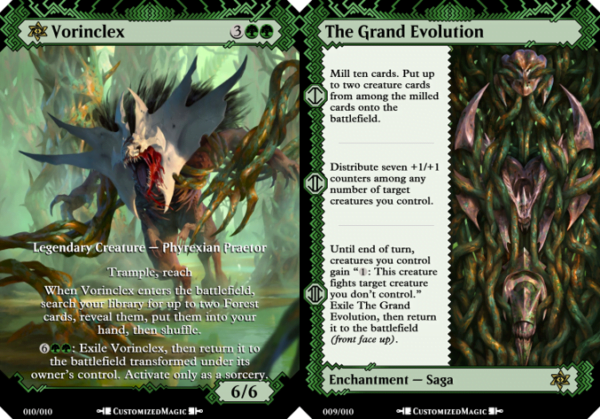 March of the Machine Praetors | Vorinclex and The Grand Evolution | Magic the Gathering Proxy Cards