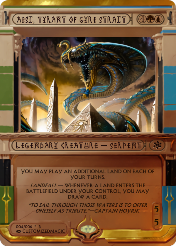 Aesi, Tyrant of Gyre Strait | Aesi Tyrant of Gyre Strait.3 | Magic the Gathering Proxy Cards