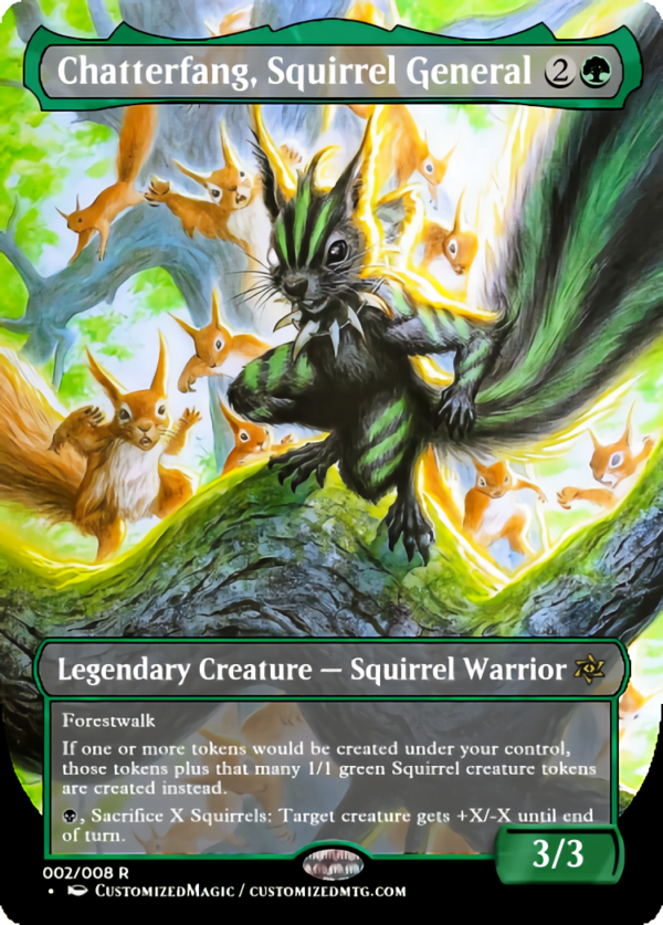 Chatterfang, Squirrel General | Chatterfang Squirrel General.1 | Magic the Gathering Proxy Cards