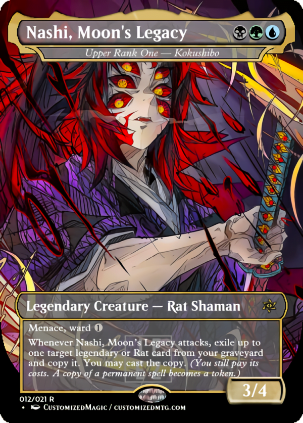 March of the Machine: The Aftermath Commanders - Demon Slayer Edition | Nashi Moons Legacy | Magic the Gathering Proxy Cards