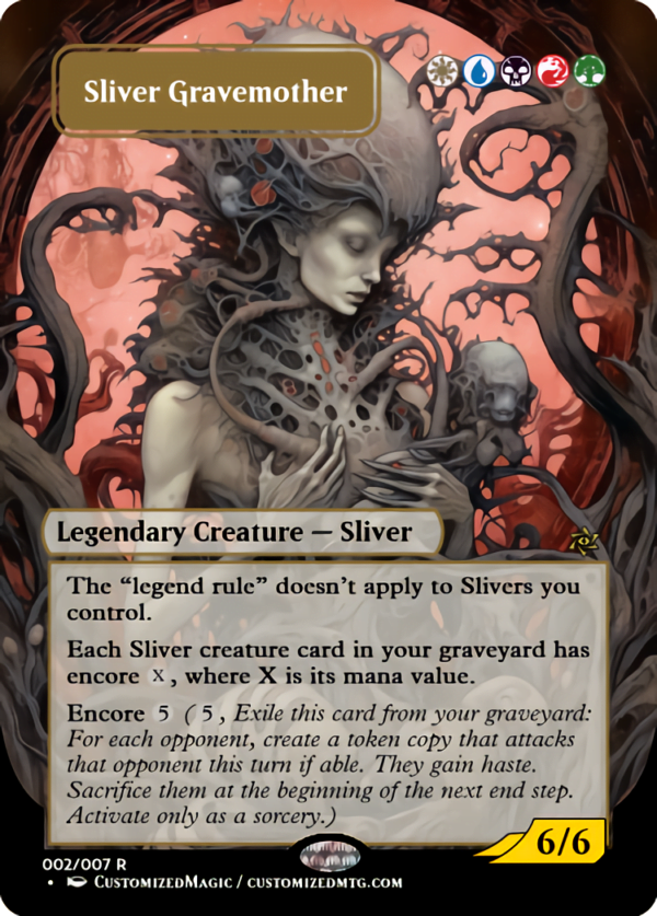 Sliver Gravemother | Sliver Gravemother.1 | Magic the Gathering Proxy Cards
