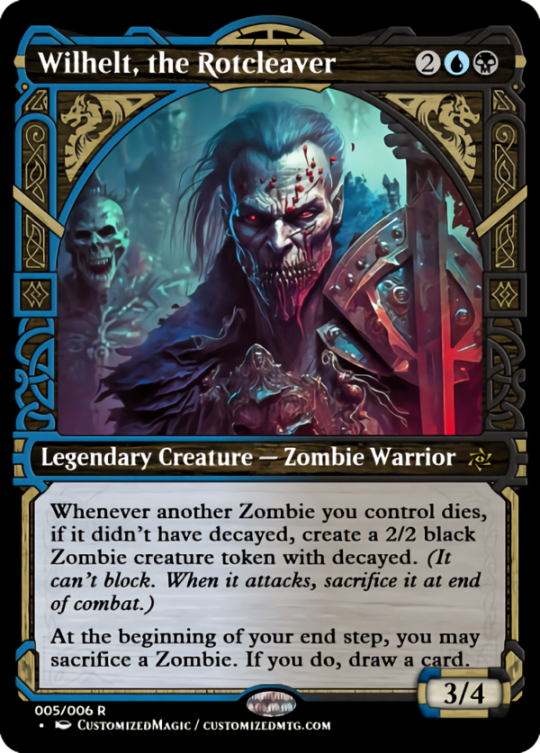 Wilhelt, the Rotcleaver | Wilhelt the Rotcleaver.104 1 | Magic the Gathering Proxy Cards
