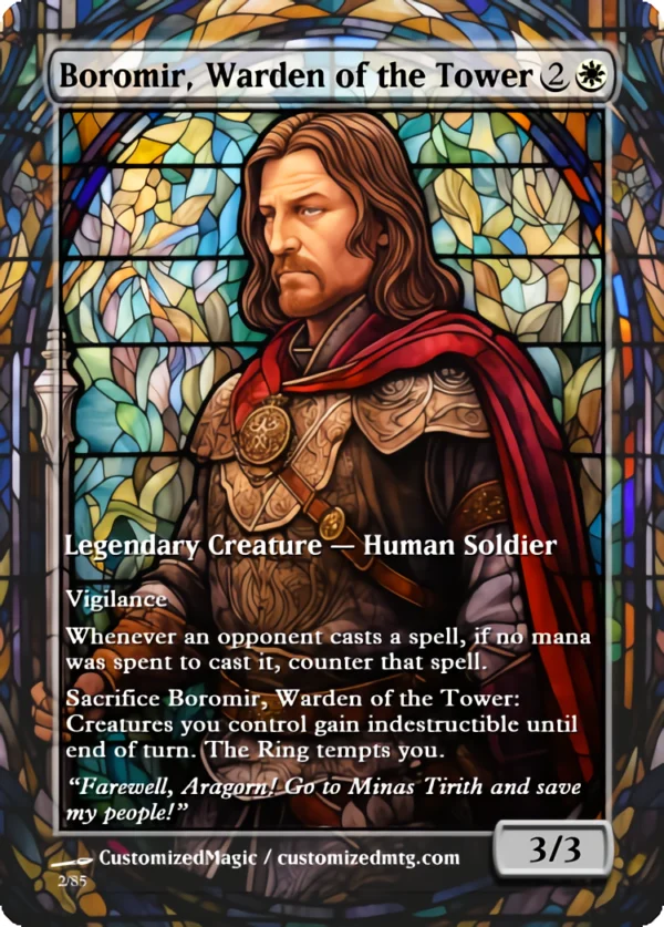 Minas Tirith Card  Magic: the Gathering MTG Cards