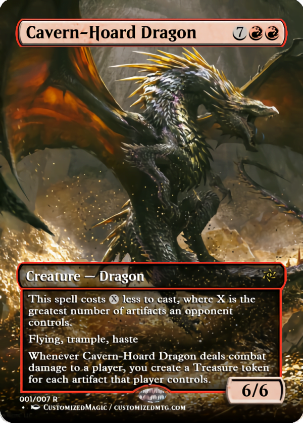 Cavern-Hoard Dragon | Cavern Hoard Dragon | Magic the Gathering Proxy Cards