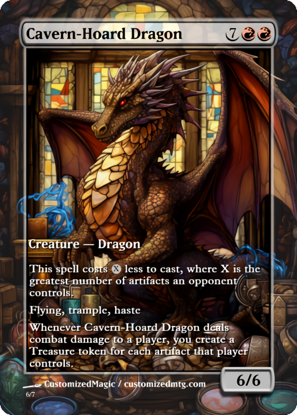 Cavern-Hoard Dragon | Cavern Hoard Dragon.5 2 | Magic the Gathering Proxy Cards