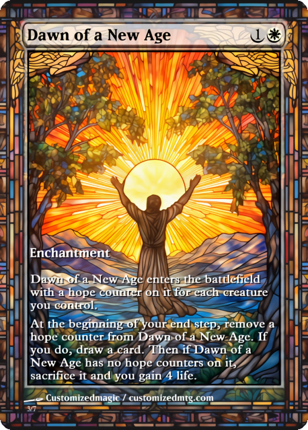 Dawn of a New Age | Dawn of a New Age.2 | Magic the Gathering Proxy Cards