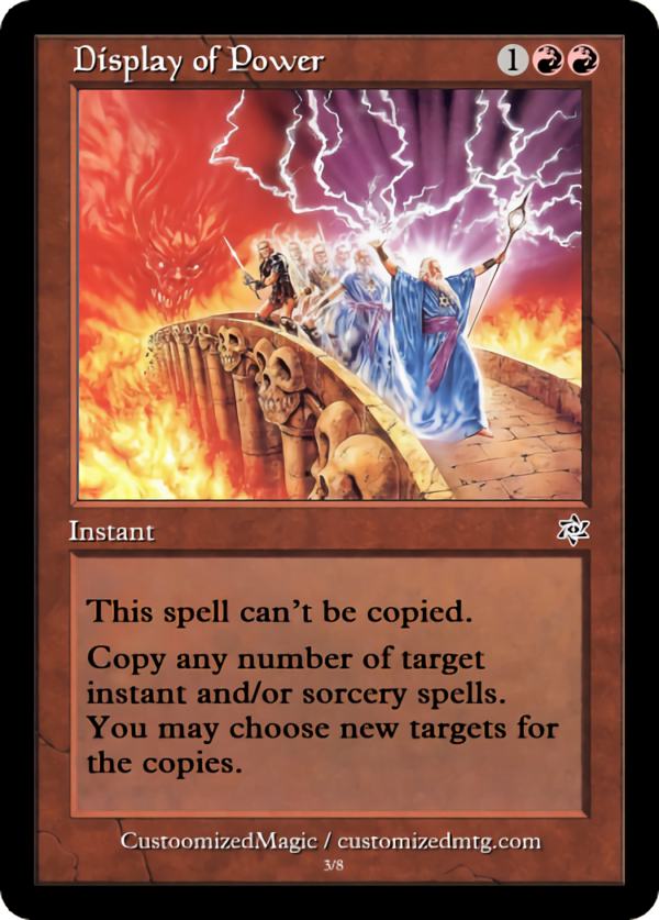 Display of Power | Display of Power.2 | Magic the Gathering Proxy Cards