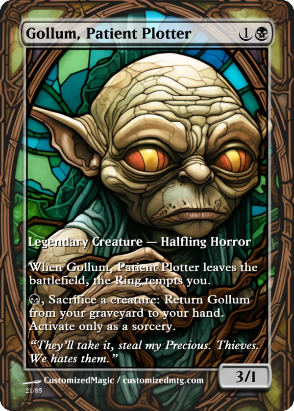 Gollum, Patient Plotter Art Card [The Lord of the Rings: Tales of Midd