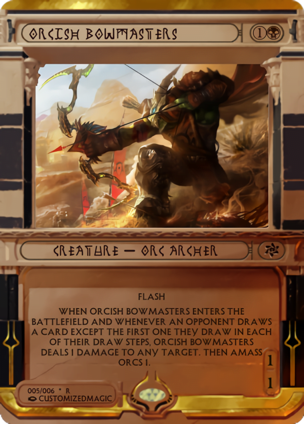 Orcish Bowmasters | Orcish Bowmasters.4 | Magic the Gathering Proxy Cards