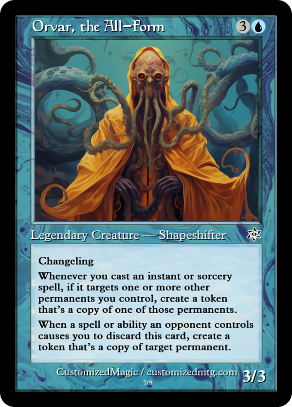 Orvar, the All-Form | Orvar the All Form.6 | Magic the Gathering Proxy Cards
