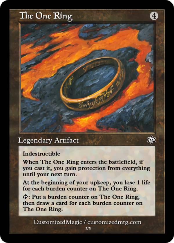 The One Ring | The One Ring.2 | Magic the Gathering Proxy Cards