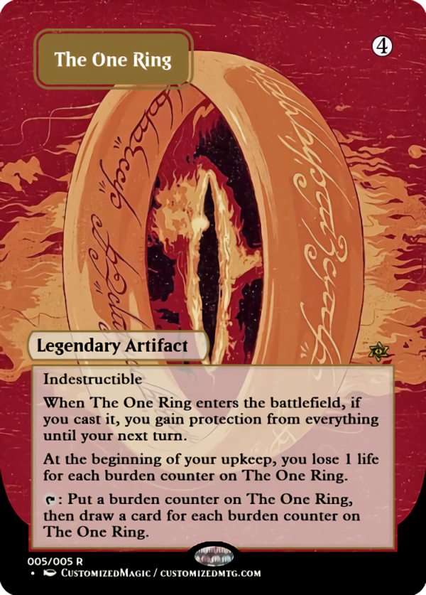 The One Ring | The One Ring.4 | Magic the Gathering Proxy Cards